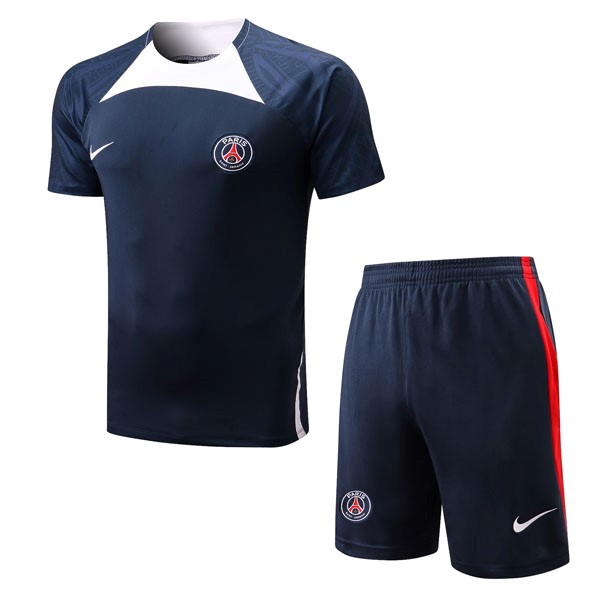 Camiseta Entrenamiento PSG Conjunto Completo 2022 2023 Azul